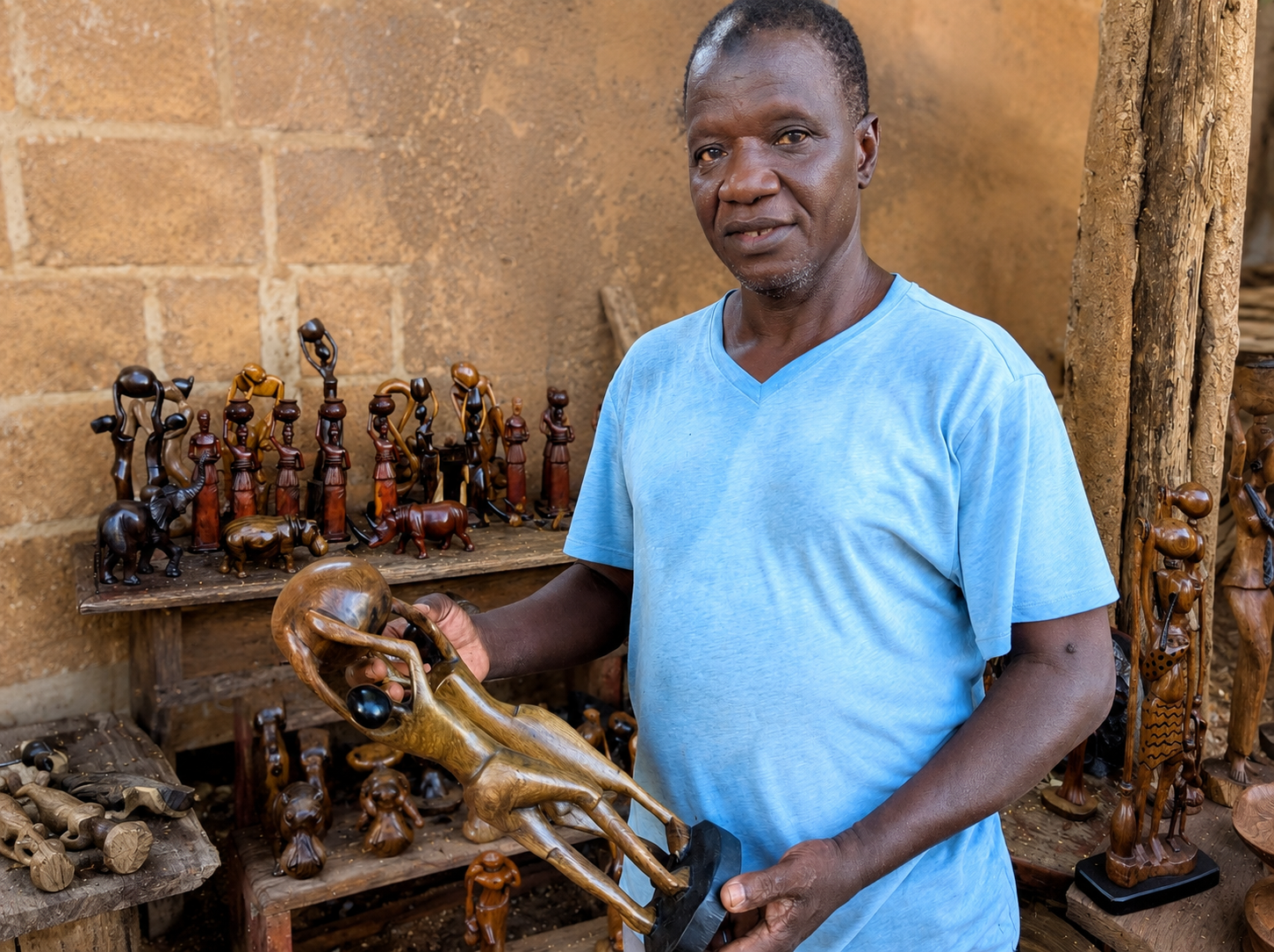 Portrait du Maître Artisan Nouah KONATÉ