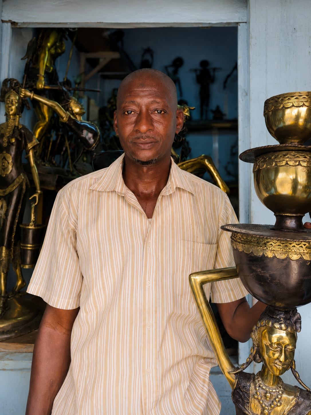 Portrait du Maître Artisan Alassane DERME