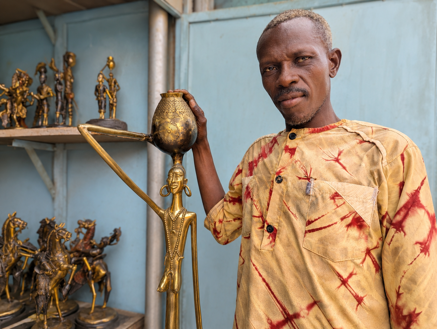 Portrait du Maître Artisan Sidiki DERME