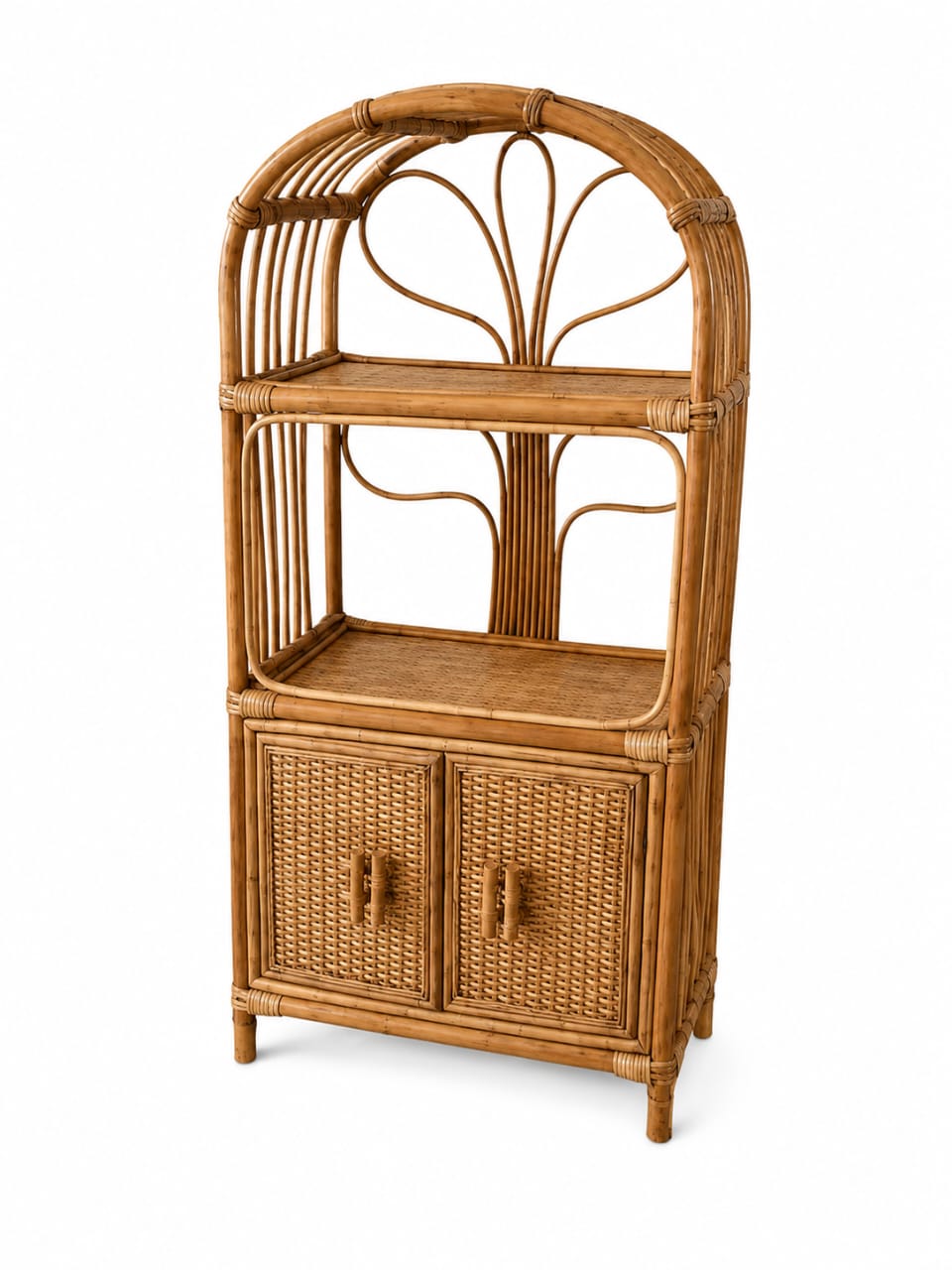 ETAGERE EN ROTIN NATUREL